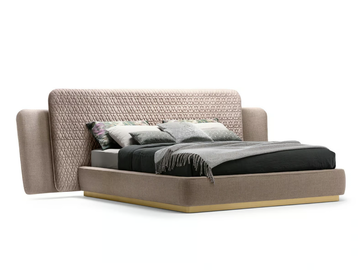 SHEILA - Bed with upholstered headboard and frame by OPERA CONTEMPORARY - view 2